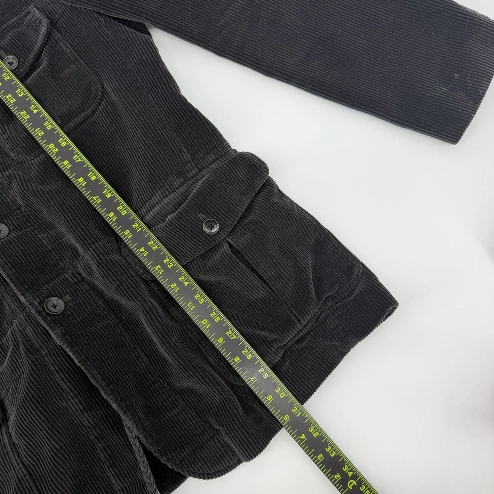 J. Crew Ludlow Jacket Dark‎ Gray Corduroy Elbow Patches Mens Size XL Professor